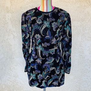 Vintage Ms Choice Velvet Dress 0203